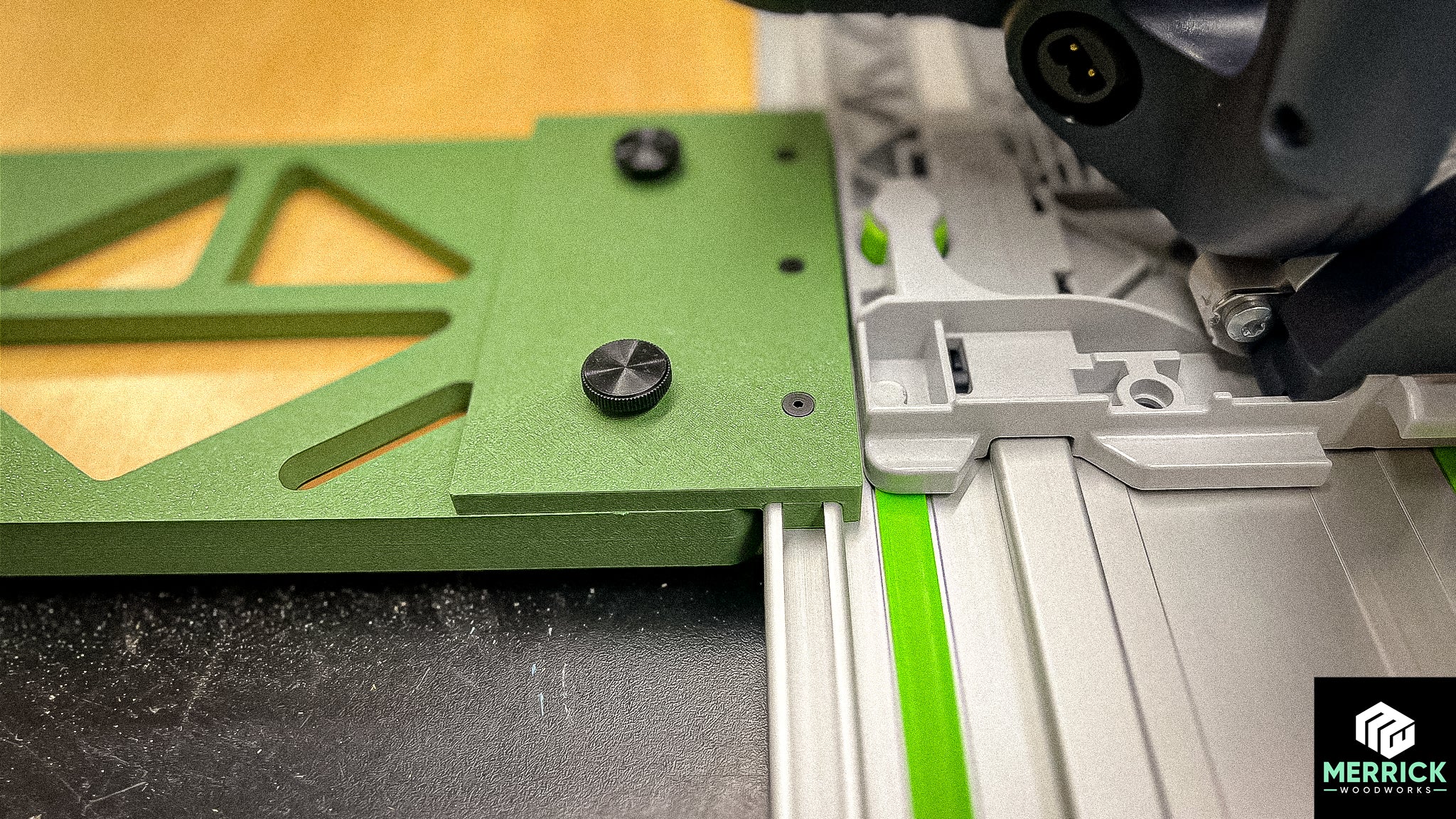 Festool Track Saw Guide Rail Square - Merrick Woodworks